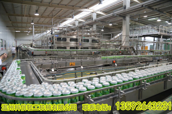 成套青稞粥饮料生产线设备价格|全自动易拉罐青稞粥饮料加工设备厂家温州科信