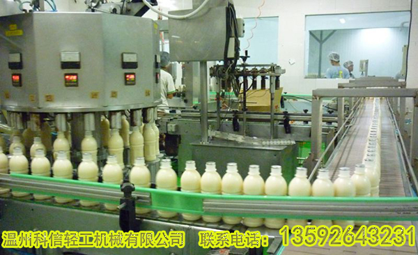 整套乳酸菌水饮料生产线设备价格|全自动发酵乳饮料灌装流水线设备厂家温州科信