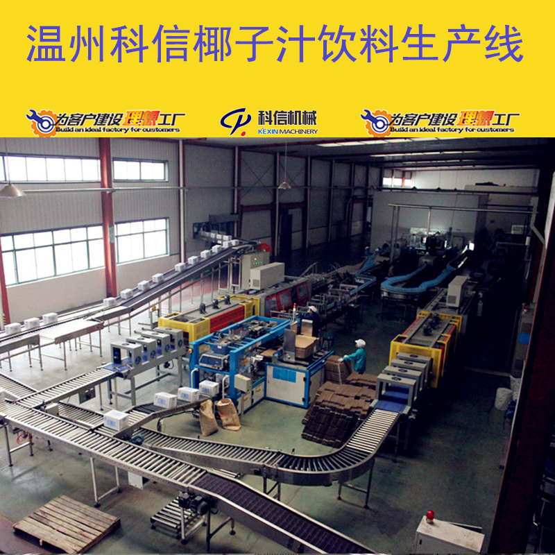全套椰子汁饮料生产线设备 小型椰子饮料加工设备厂家